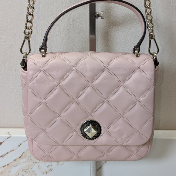 Kate Spade pink quilted crossbody, NWOT! - Picture 1 of 6
